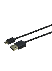 Konix Charging Cable for PS4 Controller, Black