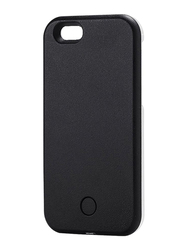 Oem Apple iPhone 6/6s LEd Light Up Selfie Smartphone Back Mobile Phone Case Cover, Black