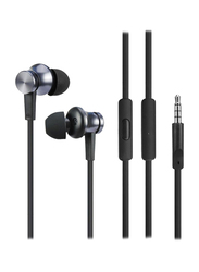 Xiaomi Mi Piston Basic Edition 3.5mm Jack In-Ear Headphones with Mic, Black