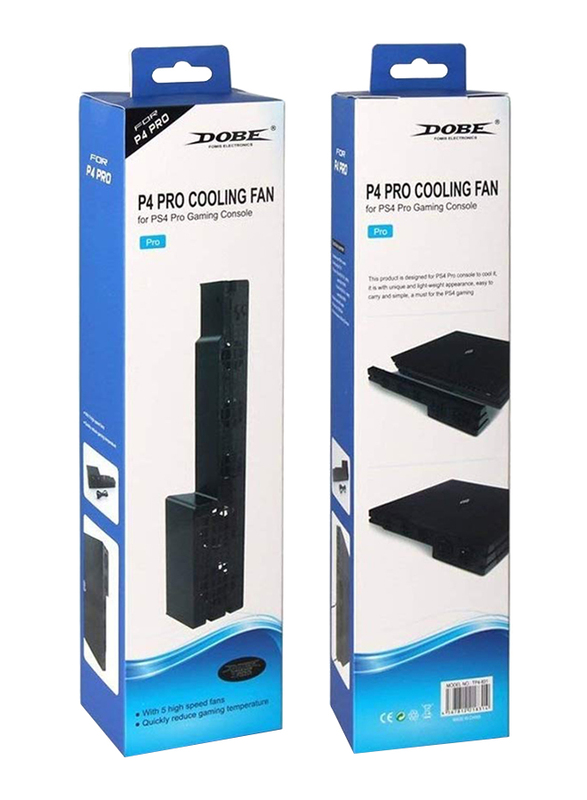 

Dobe Pro Cooling Fan for PlayStation 4, Black