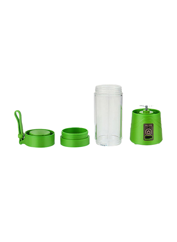 Generic Portable and Rechargeable Battery Juicer Blender, 200W, ZK1623403, Green