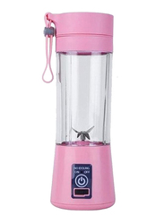 Generic Portable and Rechargeable Battery Juicer Blender, 200W, ZK1623403, Pink