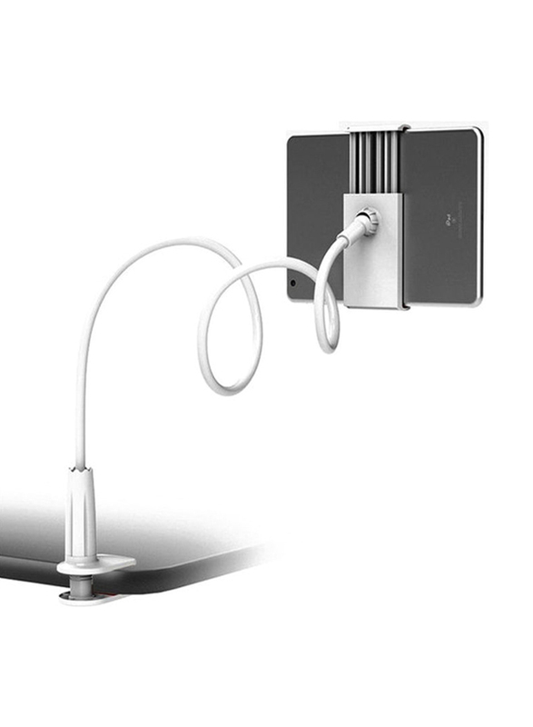 Foldable 360 Degree Rotating Tablet Holder, White