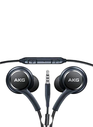 AKG 3.5mm Jack In-Ear Earphones with Mic, Black