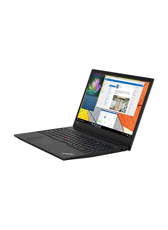 Lenovo Edge E590, 15.6 inch HD Display, Intel Core i3-8145U 8th Gen 2.1GHz, 1TB HDD, 4GB RAM, Intel HD Graphics, EN-AR Keyboard with Bluetooth, DOS, 20NB0057AD, Black