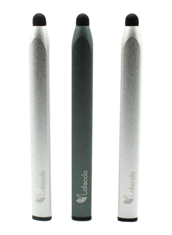 Lafeada Stylus Pen Family Pack for Tablet, Silver/Black