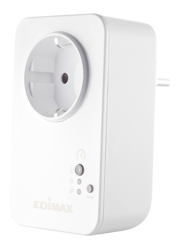 Edimax SP-2101W Smart Plug Switch with Power Meter Intelligent Home Energy Management, 13A, White