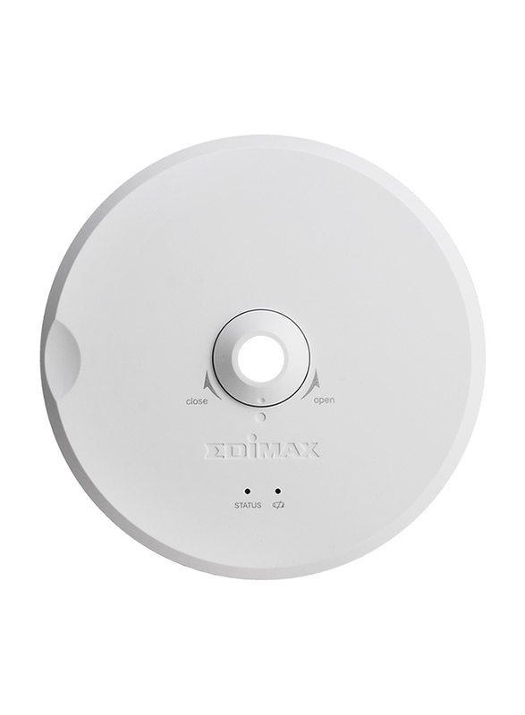 Edimax IC-6220DC-UK Smart Wireless Peephole Door Camera, Black