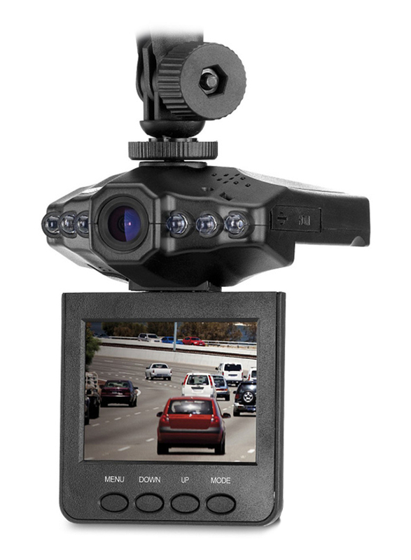 Genius DVR-HD560 120 Degree HD Vehicle Recorder with 5 MP, Black