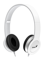 Genius HS-M430 3.5mm Jack In-Ear Headphones, with Mic, White