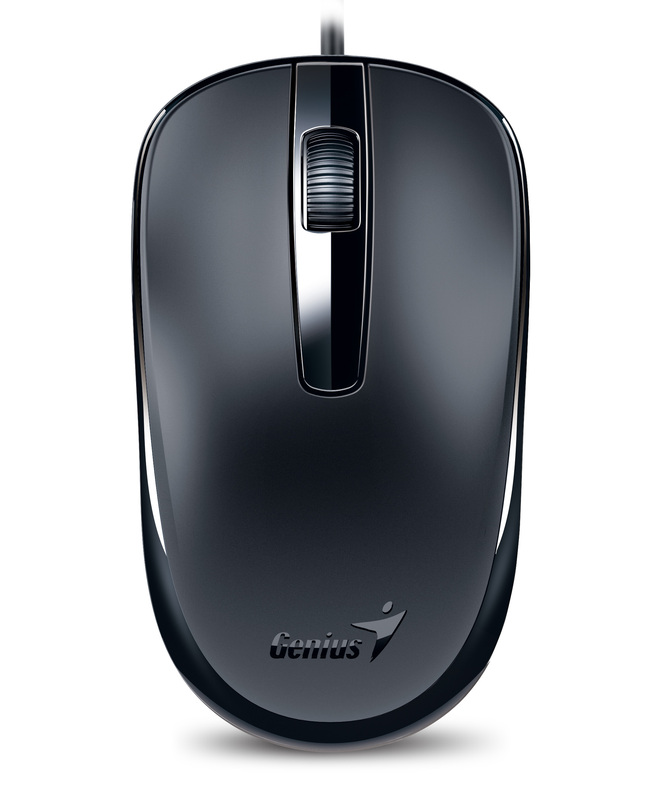 Genius DX120 Optical Mouse, Black
