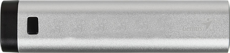 Genius 2600mAh Eco-U267 Powerbank Universal Portable Battery, Silver