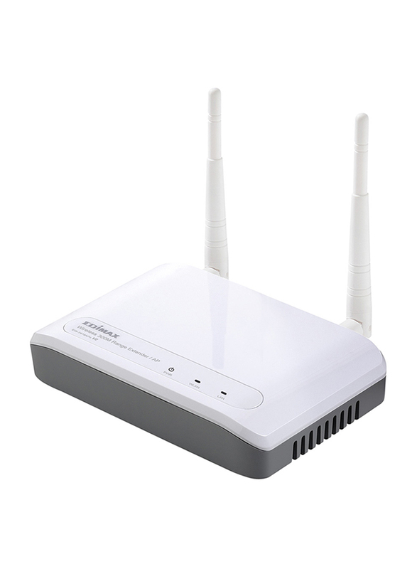Edimax Wireless 802.11n Access Point Range Extender EDEW-7416APNV2, White/Grey