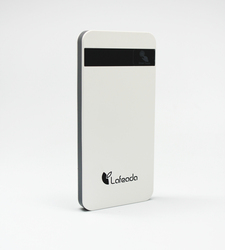 Lafeada 5000mAh Mirage-5000 Powerbank Universal Power Pack, White