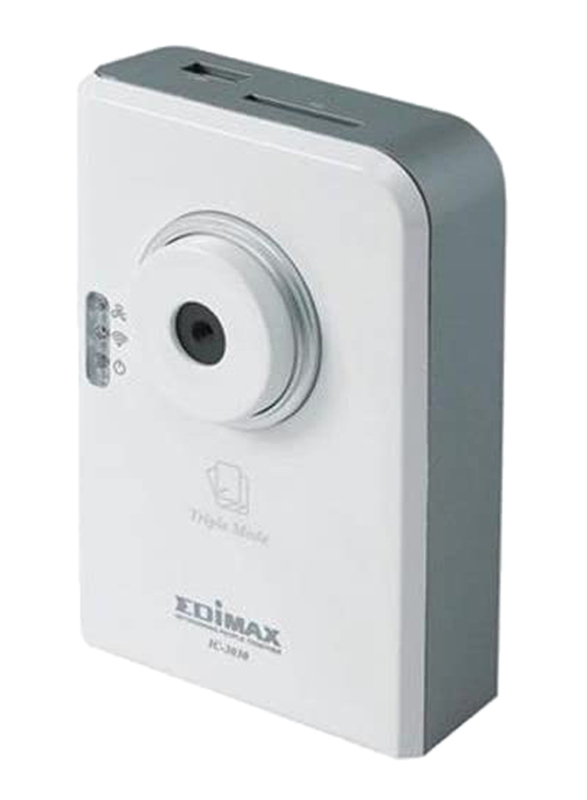 Edimax IC-3030POE Triple Mode PoE IP Camera with 1.3 MP, White
