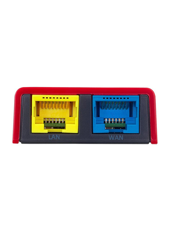 Edimax EDBR-6258N-UK 150Mbps Wireless Broadband Nano Router (EU+UK/E.EU), Red