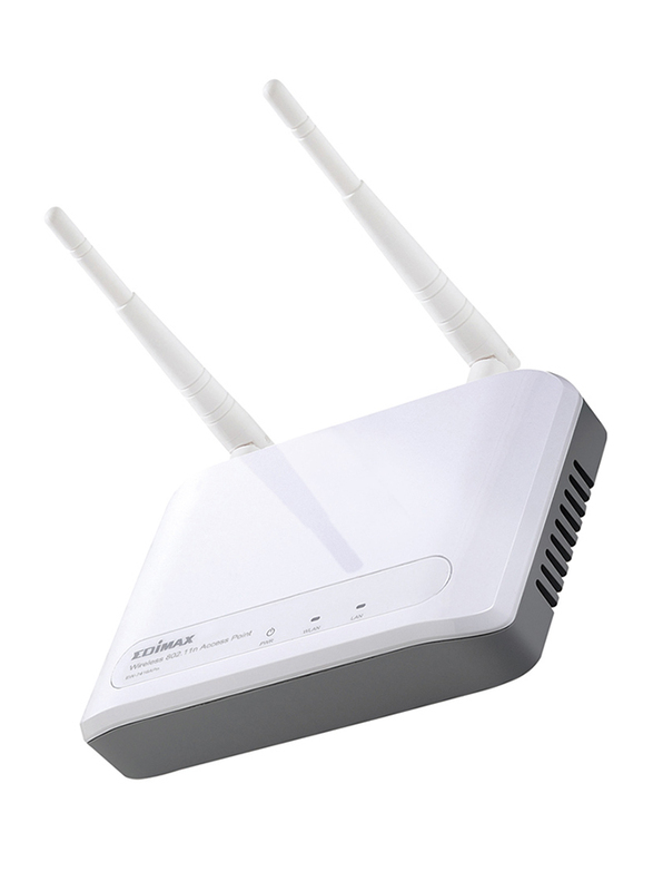 Edimax Wireless 802.11n Access Point Range Extender EDEW-7416APN, White/Grey