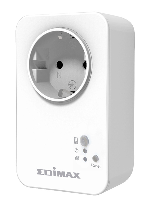 Edimax SP-1101W Smart Plug Switch Intelligent Home Control, 13A, White