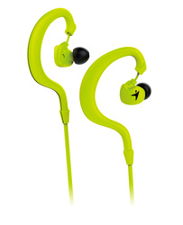 Genius HS-M270 Ruggedness and Sweat Resistant In-Ear Headset with Mic, Green