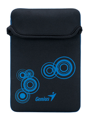 Genius Tablet PC/iPad Mini/iPad 8-inch Polyester Waterproof Sleeve Bag, GS-801, Black/Blue