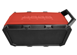 DIVOOM Voombox-ongo Portable Ultra Rugged and Water Resistant Bluetooth 4.0 Wireless Bicycle Speaker with Speakerphone, Red