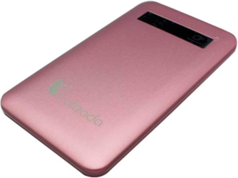 Lafeada 4500mAh Safari-4500 Powerbank Universal Power Pack, Pink