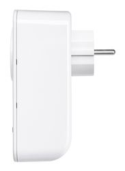 Edimax SP-1101W-UK Smart Plug Switch Intelligent Home Control (UK-PSU), 15A, White