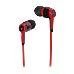 Genius HS-M225 In-Ear Headphones with Mic, Red