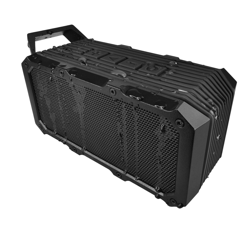 DIVOOM Voombox-ongo Portable Ultra Rugged and Water Resistant Bluetooth 4.0 Wireless Bicycle Speaker with Speakerphone, Black