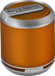 Divoom Bluetune Solo Portable Speakers, X-BASS, Bluetooth, Orange