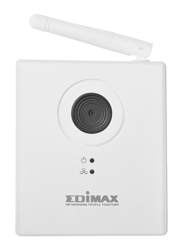 Edimax IC-3115W-UK Wireless Network Camera with 1.3 MP, (UK PSU), White