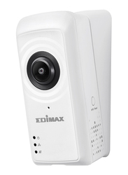 Edimax IC-5150W-UK Smart Full HD Wi-Fi Fisheye Cloud Camera with 180-Degree Panoramic View, 2 MP, White