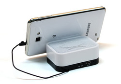 Divoom iFit-1 Docking Speaker - Compatible with Smart Phones Including iPhone, iPod and iPad, White