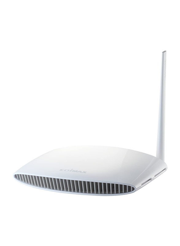 Edimax N150 5-in-1 Wireless Broadband Router EDBR-6228NSV3-UK, White