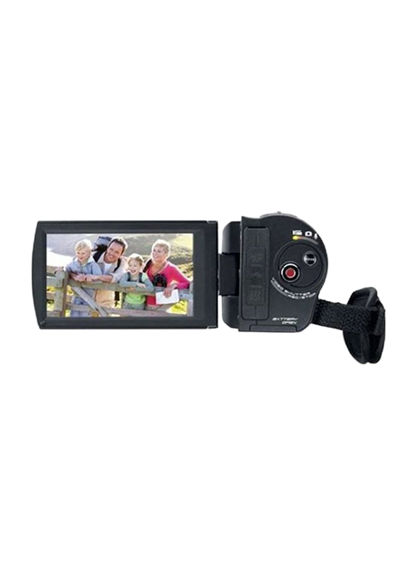 Genius G-Shot HD1080T Camcorder with AF 6-60mm Lens, 10 MP, Black