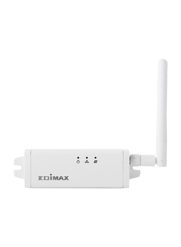 Edimax IC-9110W HD Wi-Fi Mini Outdoor Network Camera with 108o Wide Angle View, Day & Night, White