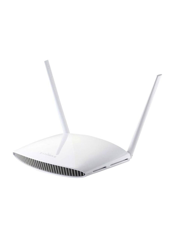 Edimax N300 5-in-1 Broadband Router (UK PSU) EDBR-6428NSV3-UK, White
