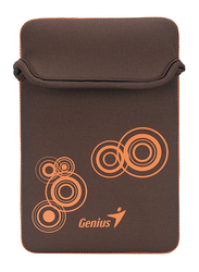 Genius Tablet PC/iPad Mini/iPad 8-inch Polyester Waterproof Sleeve Bag, GS-801, Brown/Orange