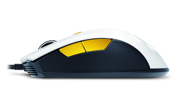 Genius M6-600 Scorpion Laser Mouse, White and Orange