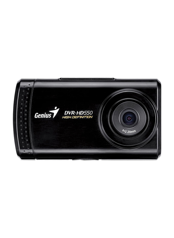Genius DVR-HD550 105 Degree HD Vehicle Recorder, Black