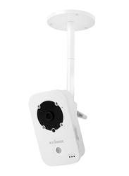 Edimax IC-3140W-UK HD Wireless Day & Night Network Camera, (UK PSU), White