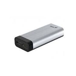 Genius 5200mAh Eco-U527 Powerbank Universal Portable Battery, Silver