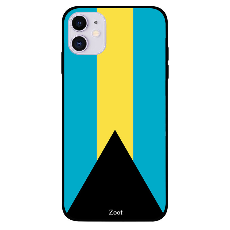 

Zoot Apple iPhone 11 Mobile Phone Back Cover, Bahamas Flag