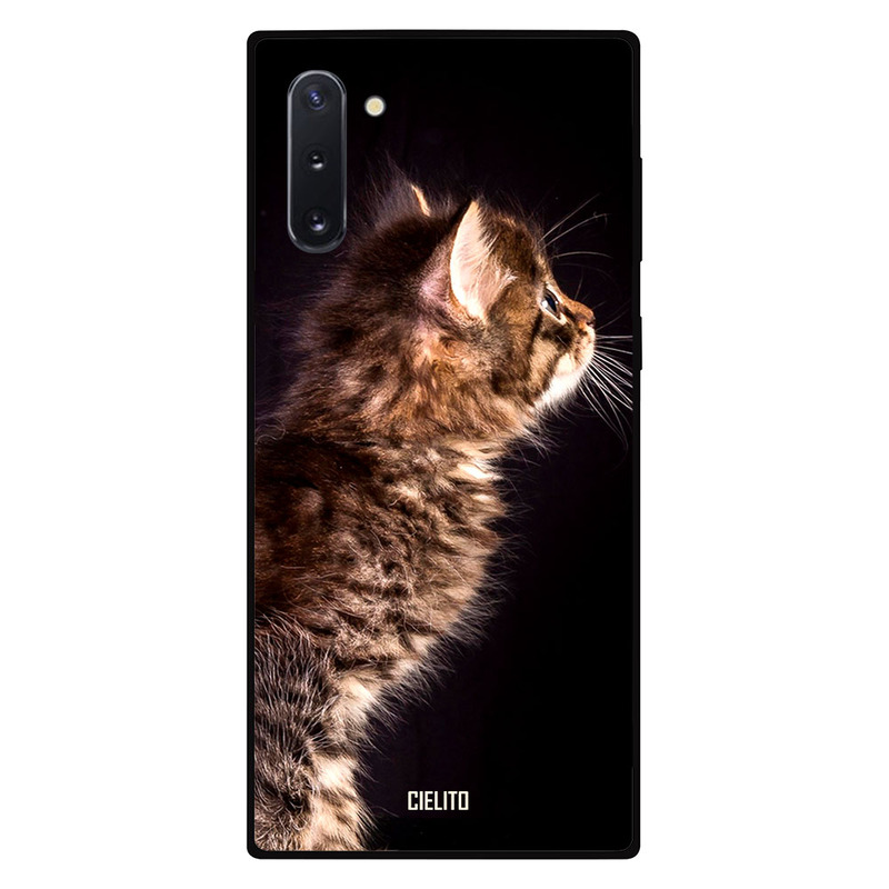 

Cielito Samsung Note 10 Mobile Phone Back Cover, Cute Kitten