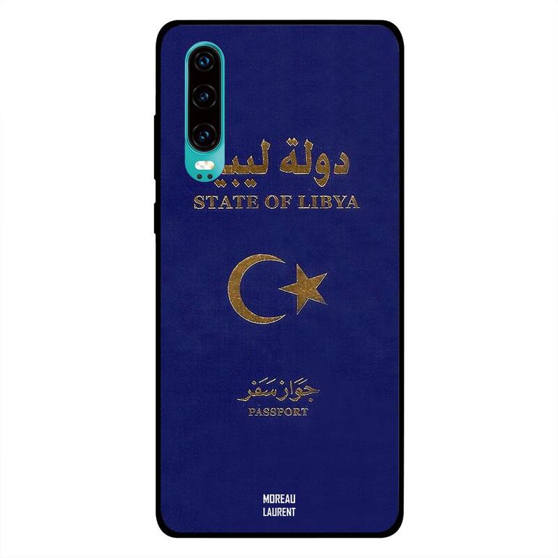 

Moreau Laurent Huawei P30 Mobile Phone Back Cover, Libya Passport