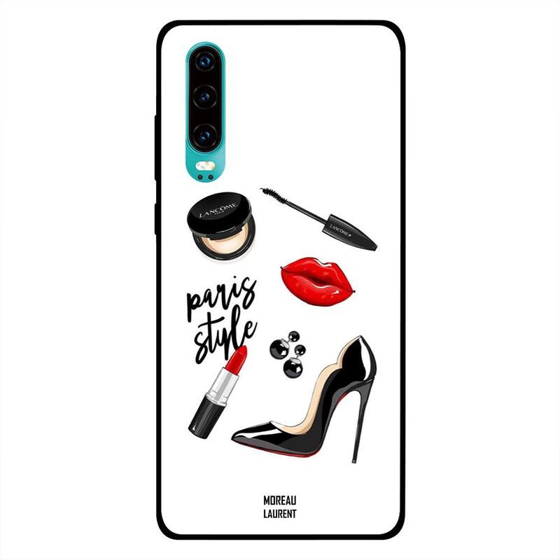 

Moreau Laurent Huawei P30 Mobile Phone Back Cover, Paris Style Makeup