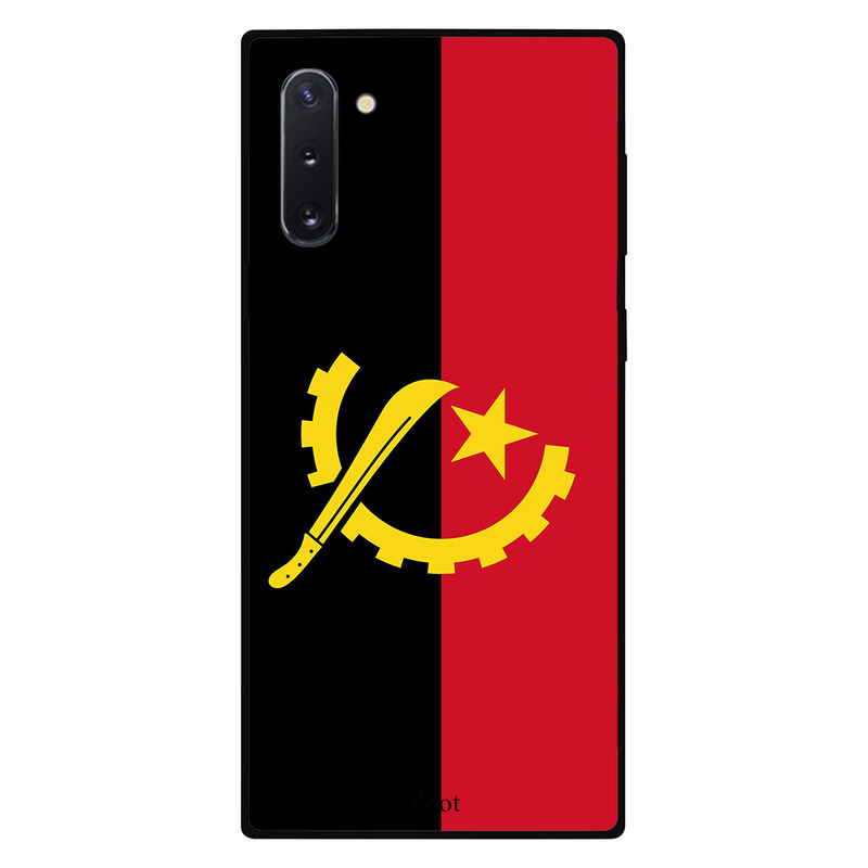 

Zoot Samsung Note 10 Mobile Phone Back Cover, Angola Flag