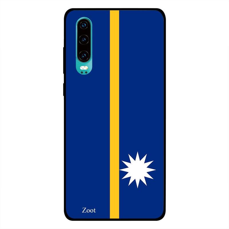 

Zoot Huawei P30 Mobile Phone Back Cover, Nauru Flag