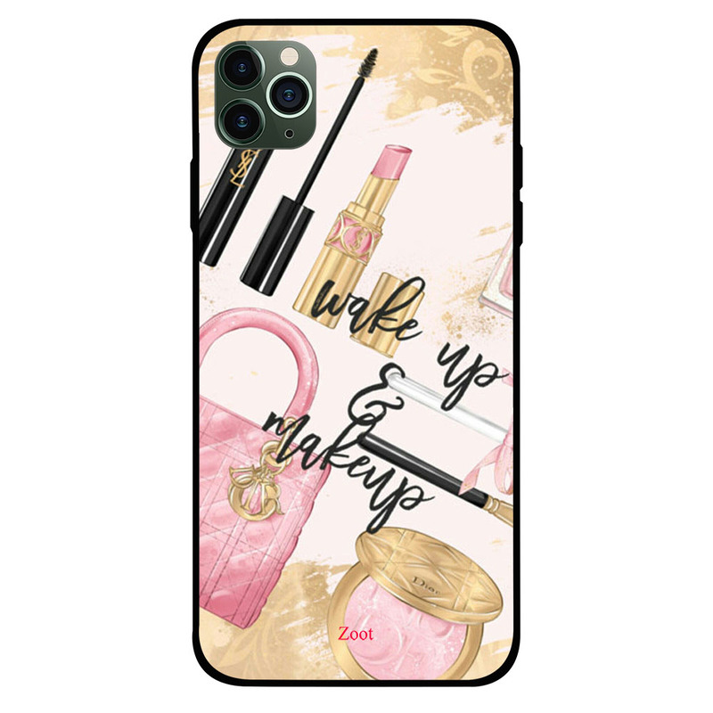 

Zoot Apple iPhone 11 Pro Mobile Phone Back Cover, Wake Up & Make Up