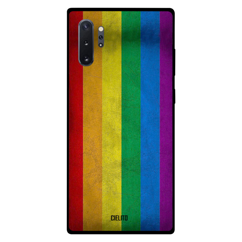 

Cielito Samsung Note Plus Mobile Phone Back Cover, Colorful Rainbow